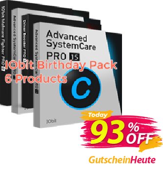 IObit Birthday Pack 2024 (6 Products) discount coupon 93% OFF IObit Birthday Pack 2024 (6 Products), verified - Dreaded discount code of IObit Birthday Pack 2024 (6 Products), tested & approved