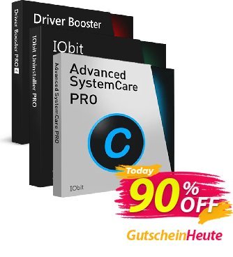 2023 IObit Black Friday Best Value Pack Gutschein 90% OFF 2024 IObit Black Friday Best Value Pack, verified Aktion: Dreaded discount code of 2024 IObit Black Friday Best Value Pack, tested & approved