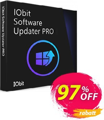 IObit Software Updater 6 PRO - 3 PCs  Gutschein 66% OFF IObit Software Updater 5 PRO, verified Aktion: Dreaded discount code of IObit Software Updater 5 PRO, tested & approved