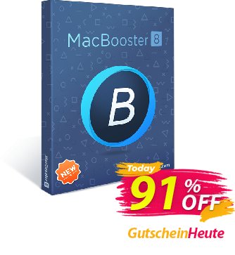 MacBooster 8 PRO (1 Mac)Ermäßigungen 90% OFF MacBooster 8 PRO (1 Mac), verified