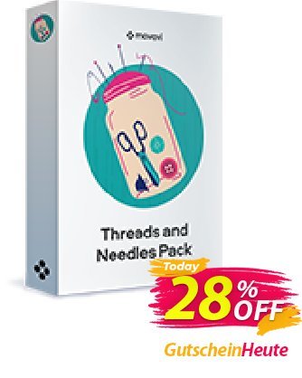 Movavi effect: Threads and Needles Pack Gutschein Threads and Needles Pack Wonderful sales code 2024 Aktion: Wonderful sales code of Threads and Needles Pack 2024