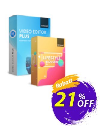Movavi Video Editor Plus + Lifestyle Blogger Pack Coupon, discount Video Editor Plus + Lifestyle Blogger Pack Exclusive sales code 2024. Promotion: Exclusive sales code of Video Editor Plus + Lifestyle Blogger Pack 2024