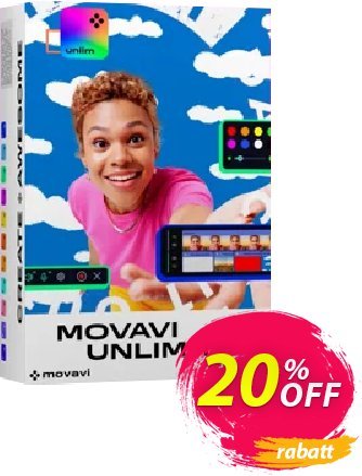 Movavi Unlimited Business 1-year Gutschein 20% OFF Movavi Unlimited Business 1-year, verified Aktion: Excellent promo code of Movavi Unlimited Business 1-year, tested & approved
