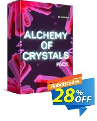 Movavi effect: Alchemy of Crystals Pack Coupon, discount Alchemy of Crystals Pack Stirring offer code 2024. Promotion: Stirring offer code of Alchemy of Crystals Pack 2024