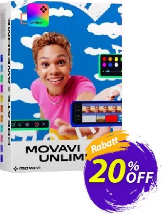 Movavi Unlimited for MAC Business 1-year Gutschein 20% OFF Movavi Unlimited for MAC Business 1-year, verified Aktion: Excellent promo code of Movavi Unlimited for MAC Business 1-year, tested & approved
