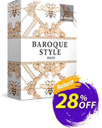 Movavi effect: Baroque Style Pack Gutschein Baroque Style Pack Staggering discount code 2024 Aktion: Staggering discount code of Baroque Style Pack 2024