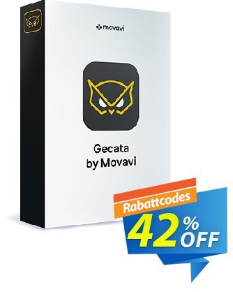 Gecata by Movavi Gutschein 40% OFF Gecata by Movavi, verified Aktion: Excellent promo code of Gecata by Movavi, tested & approved