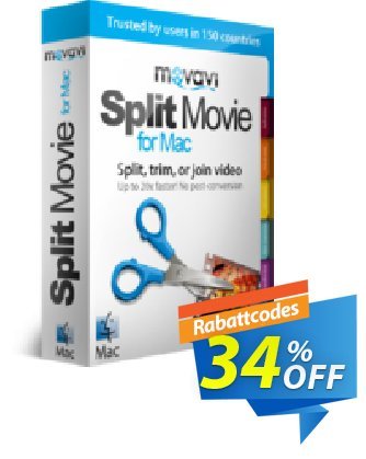 Movavi Split Movie for Mac - 3 Licenses Coupon, discount Movavi Split Movie for Mac – 3 Licenses exclusive discounts code 2024. Promotion: exclusive discounts code of Movavi Split Movie for Mac – 3 Licenses 2024