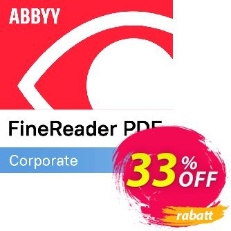 ABBYY FineReader PDF 16 Corporate Monthly subscription Gutschein 30% OFF ABBYY FineReader PDF 16 Corporate Monthly subscription, verified Aktion: Marvelous discounts code of ABBYY FineReader PDF 16 Corporate Monthly subscription, tested & approved