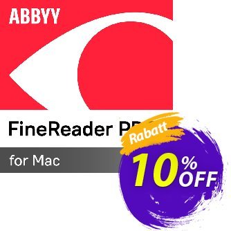 ABBYY FineReader PDF for Mac Upgrade Coupon, discount ABBYY FineReader Pro for Mac Upgrade amazing discount code 2024. Promotion: amazing discount code of ABBYY FineReader Pro for Mac Upgrade 2024