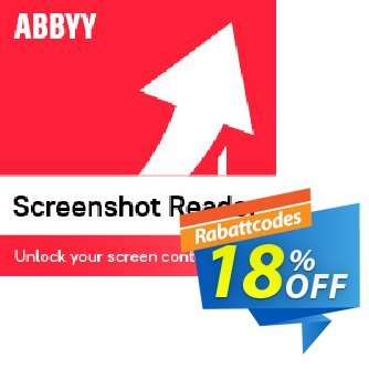 ABBYY Screenshot Reader Gutschein ABBYY Screenshot Reader staggering discounts code 2024 Aktion: staggering discounts code of ABBYY Screenshot Reader 2024