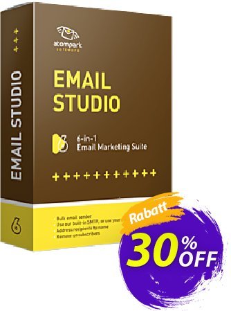 Atomic Email Studio Gutschein 30% OFF Atomic Email Studio, verified Aktion: Staggering promotions code of Atomic Email Studio, tested & approved