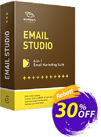 Atomic Email Studio Coupon, discount 30% OFF Atomic Email Studio, verified. Promotion: Staggering promotions code of Atomic Email Studio, tested & approved