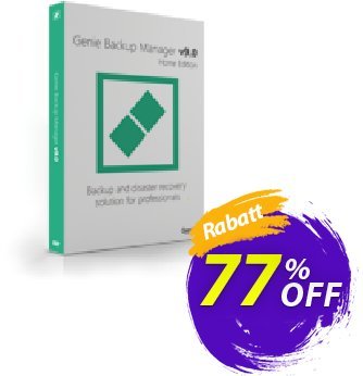 Genie Backup Manager Home 9 - 3 Pack  Gutschein Genie Backup Manager Home 9 - 3 Pack amazing offer code 2024 Aktion: amazing offer code of Genie Backup Manager Home 9 - 3 Pack 2024