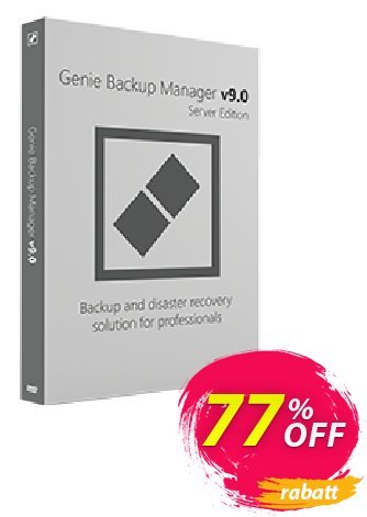 Genie Backup Manager Server Full discount coupon Genie Backup Manager Server Full 9 Staggering promotions code 2024 - big discounts code of Genie Backup Manager Server Full 9 2024