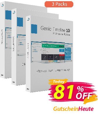 Genie Timeline Pro 10 (3 Pack) Coupon, discount Genie Timeline Pro 10 - 3 Pack Awful promo code 2024. Promotion: impressive discount code of Genie Timeline Pro 10 - 3 Pack 2024