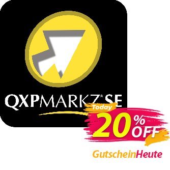 QXPMarkz SE for Windows Coupon, discount 20% OFF QXPMarkz SE for Windows, verified. Promotion: Excellent discount code of QXPMarkz SE for Windows, tested & approved
