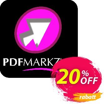 PDFMarkz SE for Windows discount coupon 20% OFF PDFMarkz SE for Windows, verified - Excellent discount code of PDFMarkz SE for Windows, tested & approved