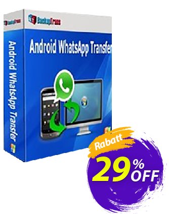 Backuptrans Android Viber to iPhone TransferPreisnachlass Backuptrans Android Viber to iPhone Transfer (Personal Edition) stunning offer code 2024