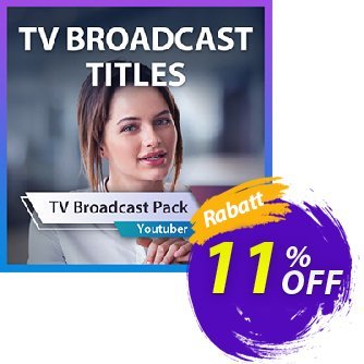 TV Broadcast Title Pack for PowerDirector Coupon, discount TV Broadcast Title Pack for PowerDirector Deal. Promotion: TV Broadcast Title Pack for PowerDirector Exclusive offer