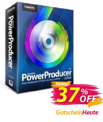 Cyberlink PowerProducer Coupon, discount 37% OFF Cyberlink PowerProducer Jan 2024. Promotion: Amazing discounts code of Cyberlink PowerProducer, tested in January 2024