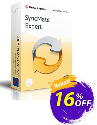 SyncMate Expert Family Pack - for 6 Macs  Gutschein 15% OFF SyncMate Expert Family Pack (for 6 Macs), verified Aktion: Staggering sales code of SyncMate Expert Family Pack (for 6 Macs), tested & approved