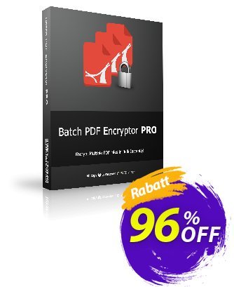 PDFzilla Batch PDF Encryptor PRO Gutschein 94% OFF Reezaa Batch PDF Encryptor PRO, verified Aktion: Exclusive promo code of Reezaa Batch PDF Encryptor PRO, tested & approved