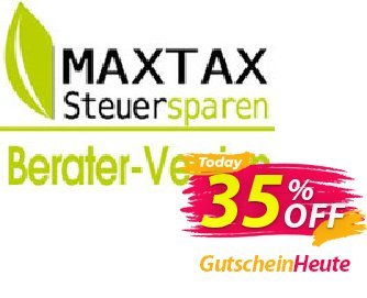 MAXTAX - Beraterversion 25 Akten Coupon, discount NEUKUNDEN-AKTION 2015. Promotion: awesome promo code of MAXTAX - Beraterversion 25 Akten 2024