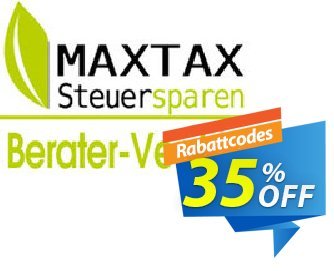 MAXTAX - Beraterversion 50 Akten Coupon, discount NEUKUNDEN-AKTION 2015. Promotion: special sales code of MAXTAX - Beraterversion 50 Akten 2024