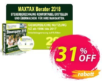 MAXTAX - Beraterversion 2018 - 5 Akten discount coupon MAXTAX SPAR-ABO - awful deals code of MAXTAX - Beraterversion 2024 - 5 Akten 2024