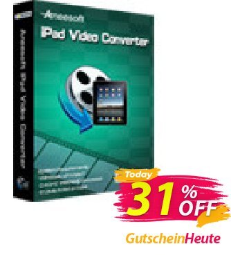 Aneesoft iPad Video Converter Gutschein Aneesoft iPad Video Converter stunning deals code 2024 Aktion: stunning deals code of Aneesoft iPad Video Converter 2024