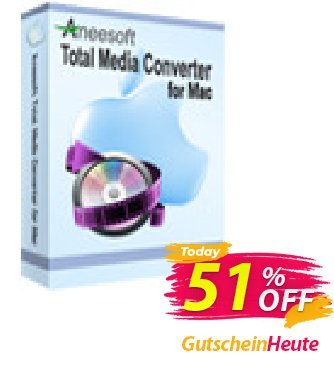 Aneesoft Total Media Converter for Mac discount coupon Special Offer - amazing offer code of Aneesoft Total Media Converter for Mac 2024