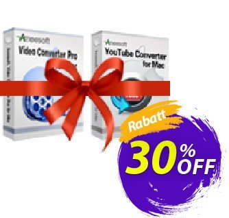 Aneesoft Video Converter Pro and YouTube Converter Bundle for Mac discount coupon Aneesoft Video Converter Pro and YouTube Converter Bundle for Mac best offer code 2024 - best offer code of Aneesoft Video Converter Pro and YouTube Converter Bundle for Mac 2024