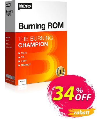Nero Burning ROM 2024 Gutschein 34% OFF Nero Burning ROM 2024, verified Aktion: Staggering deals code of Nero Burning ROM 2024, tested & approved