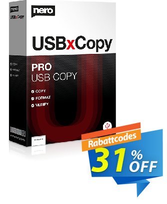 Nero USBxCopy 2024 discount coupon 30% OFF Nero USBxCopy 2024, verified - Staggering deals code of Nero USBxCopy 2024, tested & approved