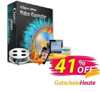 CloneDVD Video Converter 1 Year/1 PC Coupon, discount CloneDVD Video Converter 1 Year/1 PC amazing discount code 2024. Promotion: amazing discount code of CloneDVD Video Converter 1 Year/1 PC 2024