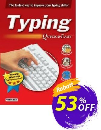 Typing Quick & Easy Gutschein 30% OFF Typing Quick & Easy, verified Aktion: Amazing promo code of Typing Quick & Easy, tested & approved