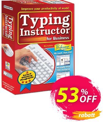 Typing Instructor for Business discount coupon 40% OFF Typing Instructor for Business, verified - Amazing promo code of Typing Instructor for Business, tested & approved