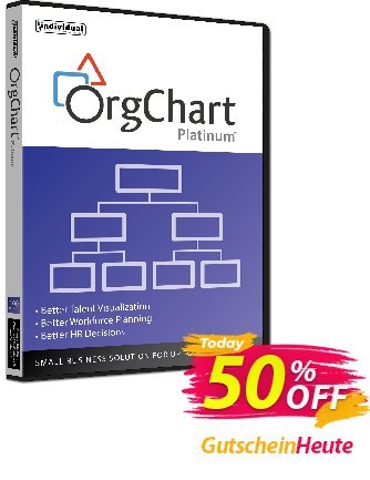 OrgChart Platinum - 100 Employees  Gutschein 40% OFF OrgChart Platinum (100 Employees), verified Aktion: Amazing promo code of OrgChart Platinum (100 Employees), tested & approved