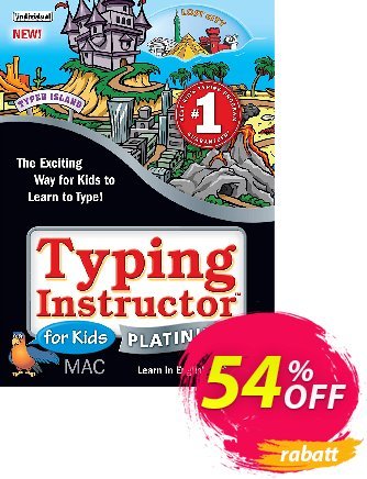 Typing Instructor for Kids Platinum - Mac  Gutschein Black Friday & Cyber Monday Are Here! Aktion: hottest discount code of Typing Instructor for Kids Platinum - Mac 2024