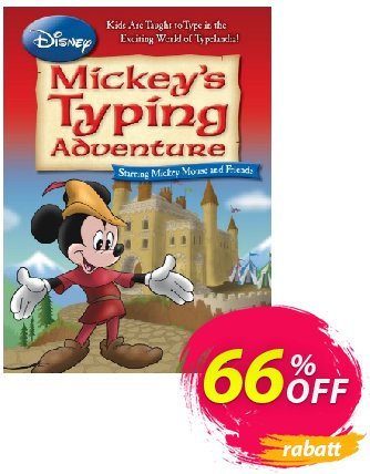Disney: Mickey's Typing Adventure discount coupon 58% OFF Disney: Mickey's Typing Adventure, verified - Amazing promo code of Disney: Mickey's Typing Adventure, tested & approved