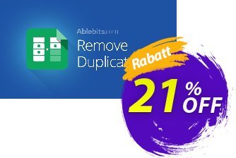 Remove Duplicates add-on for Google Sheets, Lifetime subscription Gutschein Remove Duplicates add-on for Google Sheets, Lifetime subscription dreaded discounts code 2024 Aktion: dreaded discounts code of Remove Duplicates add-on for Google Sheets, Lifetime subscription 2024
