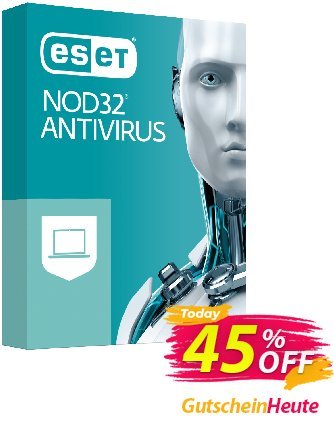 ESET NOD32 Antivirus -  1 Year 5 Devices Coupon, discount NOD32 Antivirus - Nouvelle licence 1 an pour 5 ordinateurs wonderful discounts code 2024. Promotion: wonderful discounts code of NOD32 Antivirus - Nouvelle licence 1 an pour 5 ordinateurs 2024