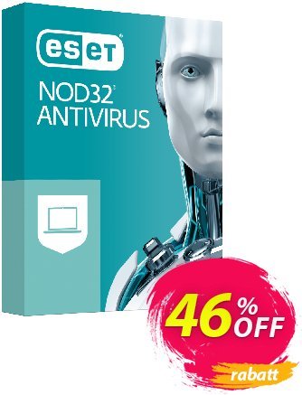ESET NOD32 Antivirus - Renew 1 Year 3 Devices Coupon, discount NOD32 Antivirus - Réabonnement 1 an pour 3 ordinateurs super discounts code 2024. Promotion: super discounts code of NOD32 Antivirus - Réabonnement 1 an pour 3 ordinateurs 2024