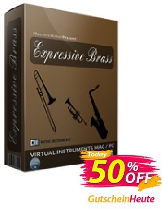 Expressive Brass Gutschein 50% Off christmas sale Aktion: wondrous discount code of Expressive Brass 2024