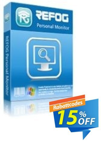 REFOG Personal Monitor - 12 Months  Gutschein REFOG Personal Monitor - for Windows Amazing discount code 2024 Aktion: Amazing discount code of REFOG Personal Monitor - for Windows 2024