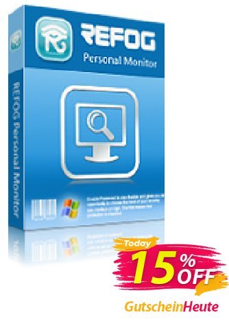REFOG Personal Monitor - for Mac OS Coupon, discount REFOG Coupon for MAC. Promotion: 
