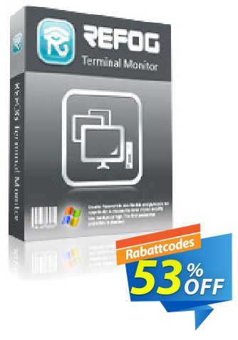 REFOG Terminal Monitor - for Windows Coupon, discount REFOG Coupon Terminal edtion. Promotion: 