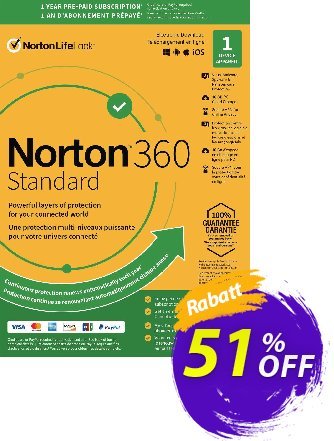 Norton 360 Standard Coupon, discount 50% OFF Norton 360 Standard, verified. Promotion: Formidable deals code of Norton 360 Standard, tested & approved