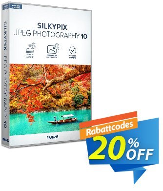 SILKYPIX 10 JPEG Photography Coupon, discount 20% OFF SILKYPIX 10 JPEG Photography, verified. Promotion: Awful sales code of SILKYPIX 10 JPEG Photography, tested & approved